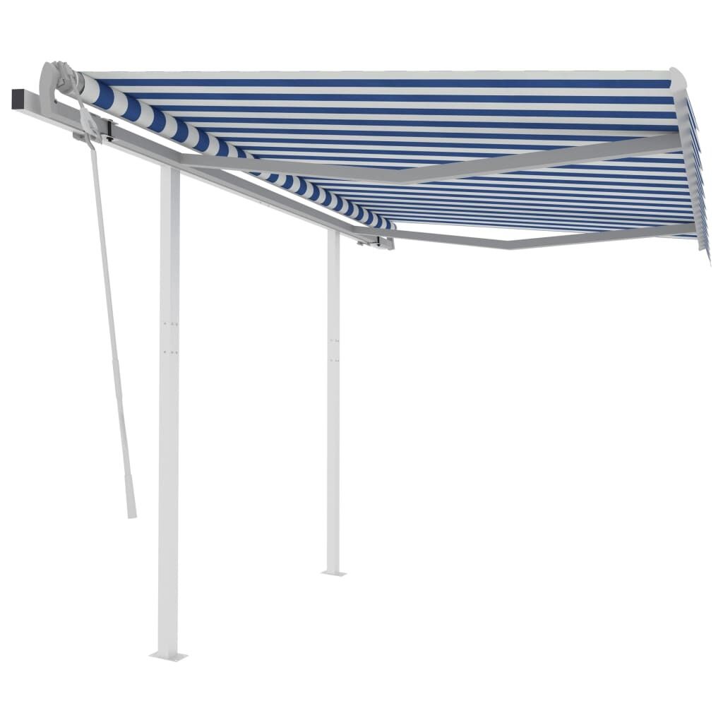 Manual Retractable Awning with Posts Manual Retractable Awning with Posts