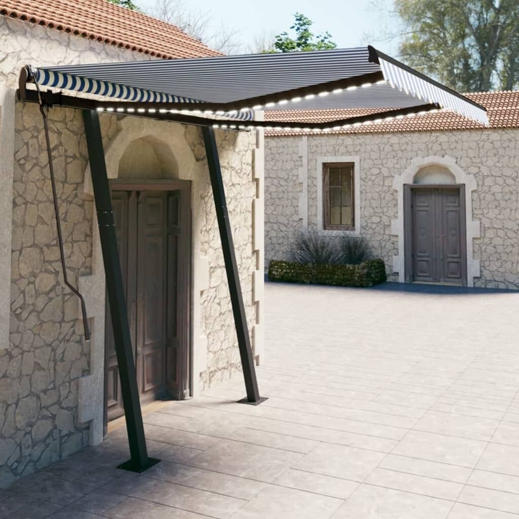 Manual Retractable Awning with LED Manual Retractable Awning with LED