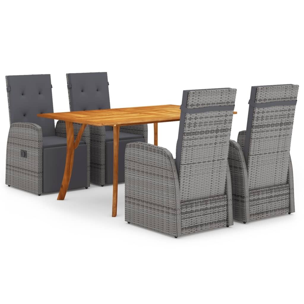 Garden Dining Set Grey Garden Dining Set Grey