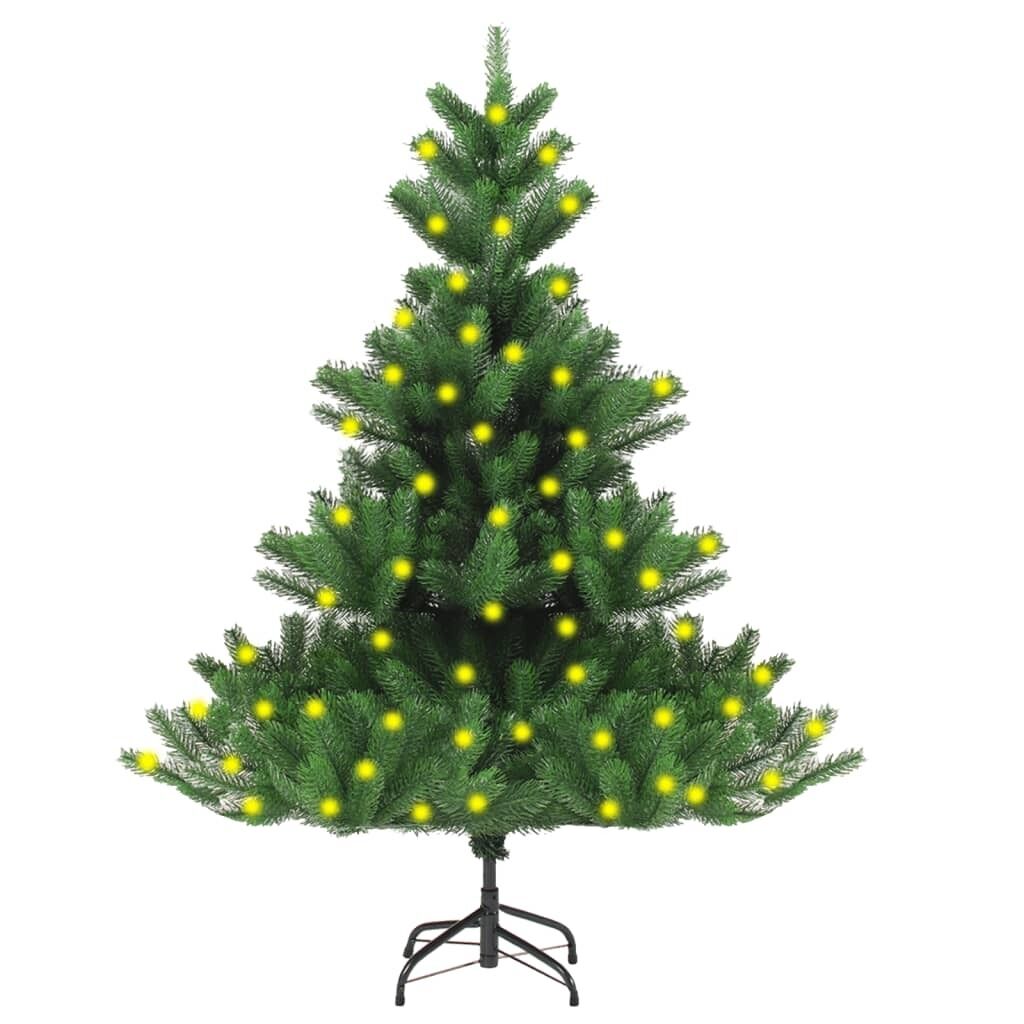 Nordmann Fir Artificial Christmas Tree with LEDs Green Nordmann Fir Artificial Christmas Tree with LEDs Green