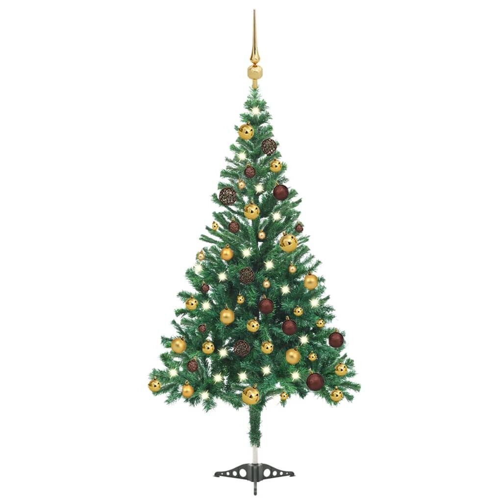 Artificial Christmas Tree with LEDs&Ball Set Branches Artificial Christmas Tree with LEDs&Ball Set Branches