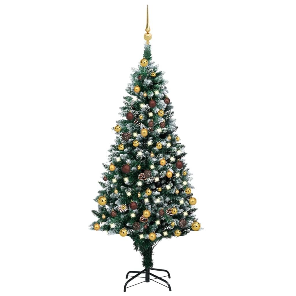 Artificial Christmas Tree with LEDs&Ball Set&Pinecones Artificial Christmas Tree with LEDs&Ball Set&Pinecones