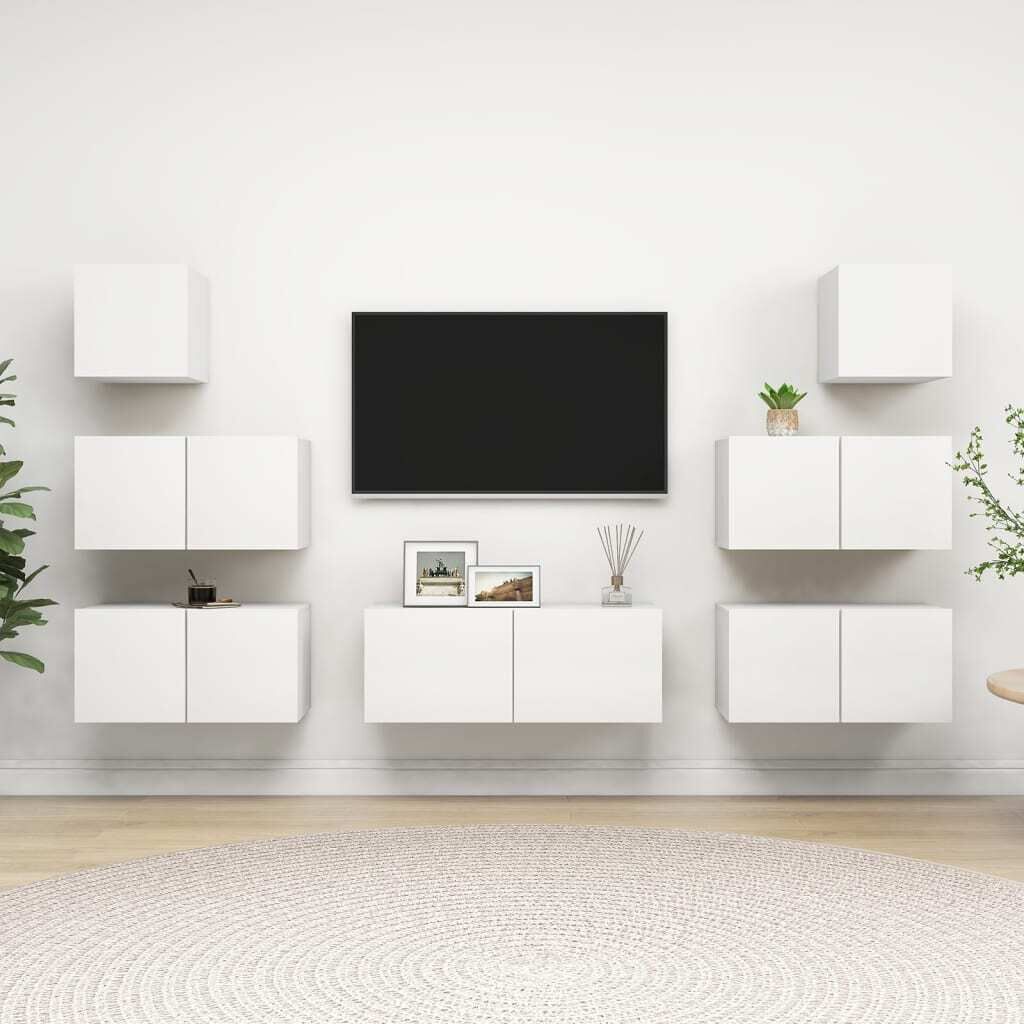 Blanchard TV Cabinet Set Engineered Wood Blanchard TV Cabinet Set Engineered Wood