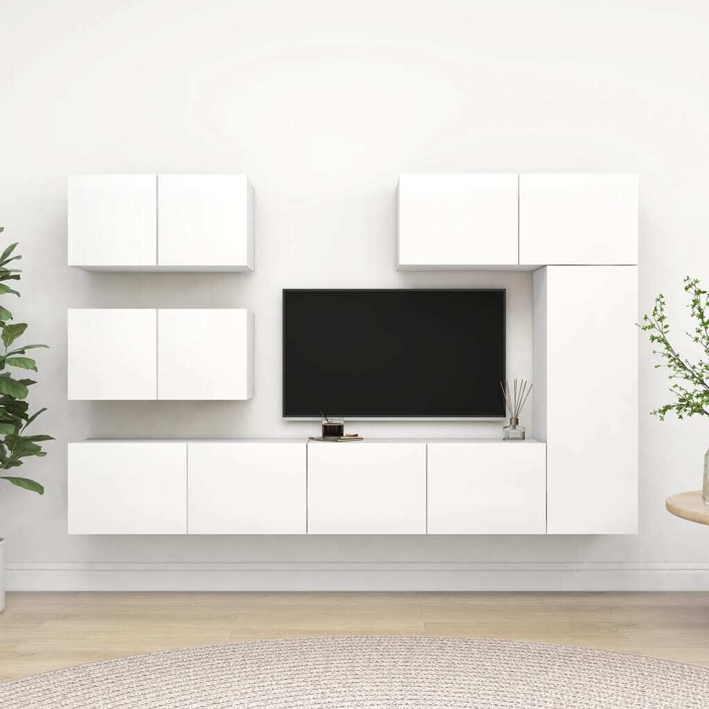 Darfield TV Cabinet Set Engineered Wood Darfield TV Cabinet Set Engineered Wood