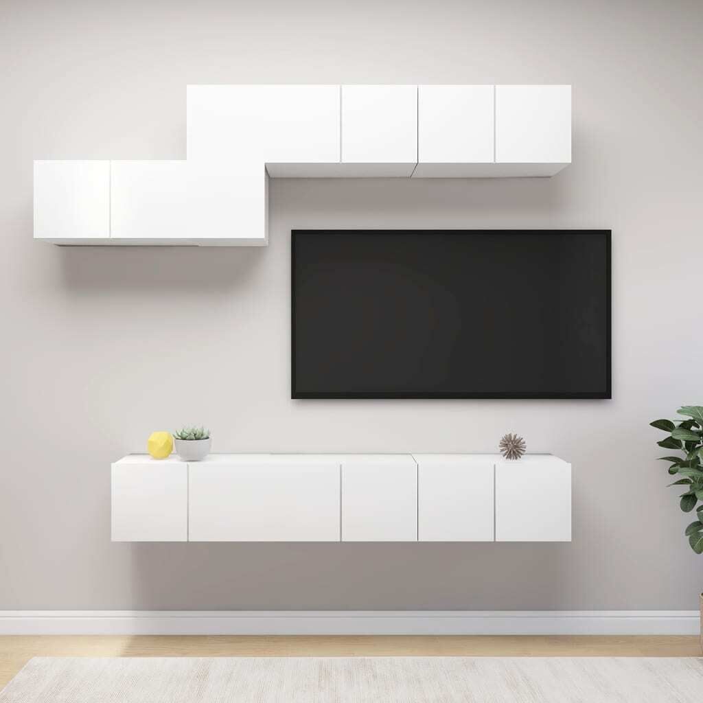 Holborn TV Cabinet Set Engineered Wood Holborn TV Cabinet Set Engineered Wood