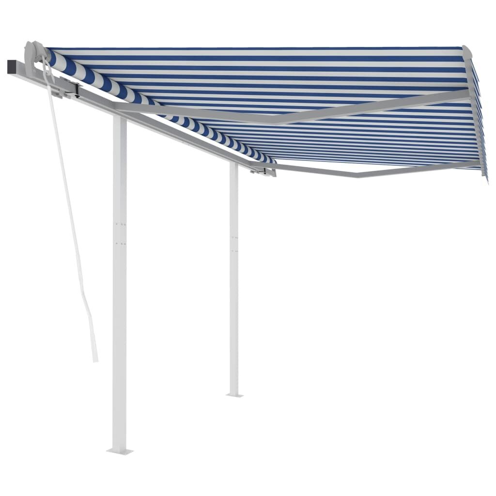 Automatic Retractable Awning with Posts Automatic Retractable Awning with Posts