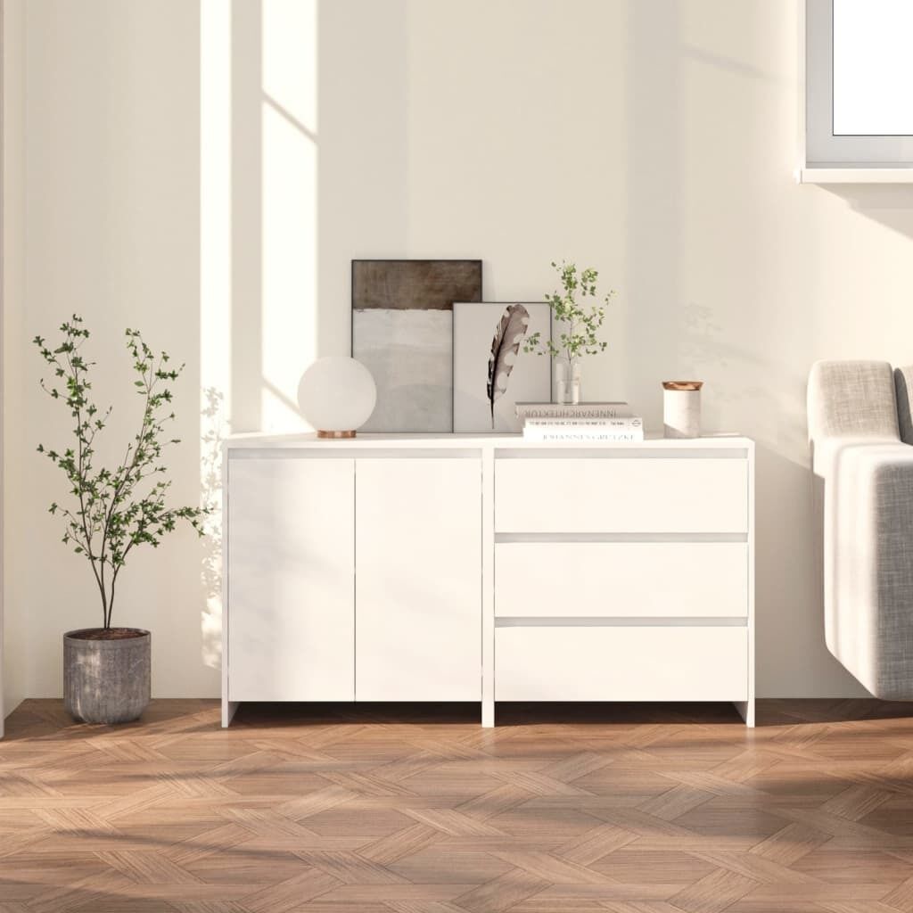 2 Piece Sideboard Engineered Wood 2 Piece Sideboard Engineered Wood