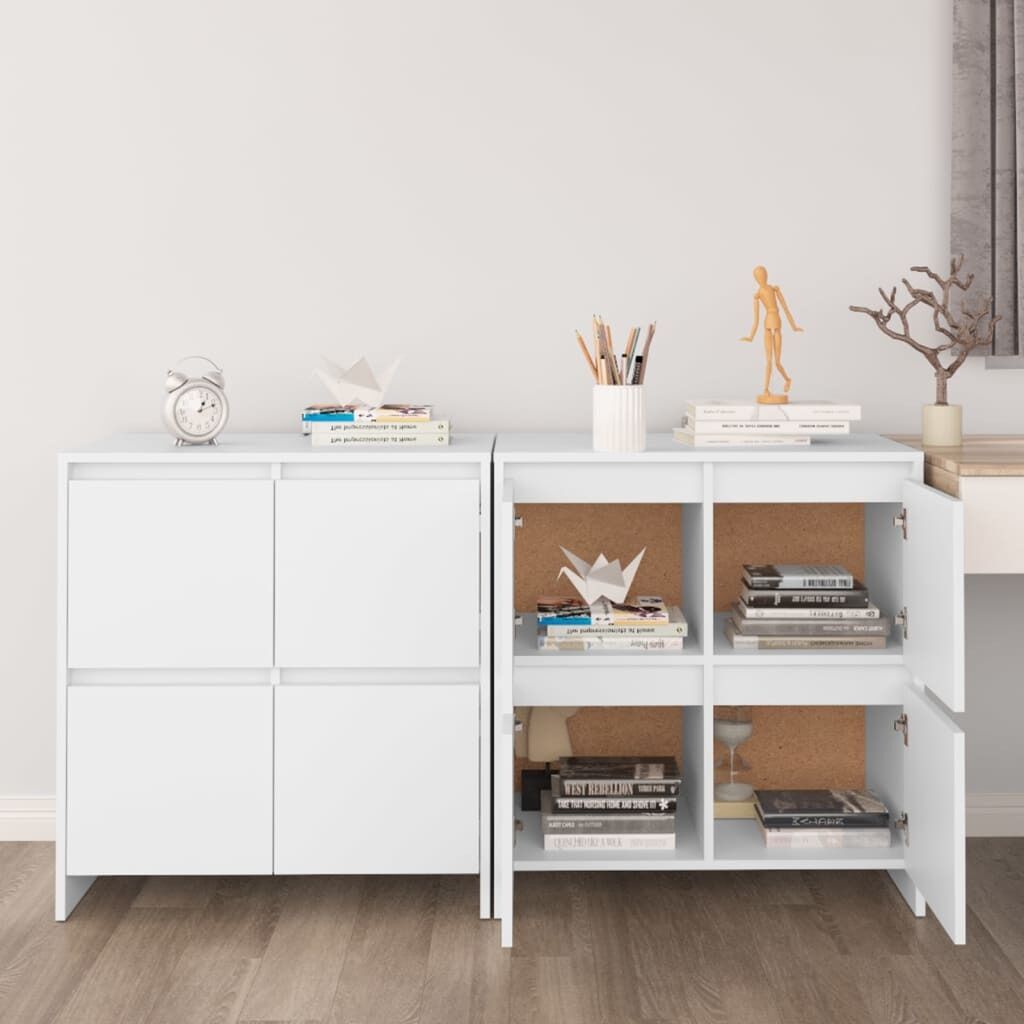 Sideboards 2 pcs 70x41x75 cm Engineered Wood Sideboards 2 pcs 70x41x75 cm Engineered Wood