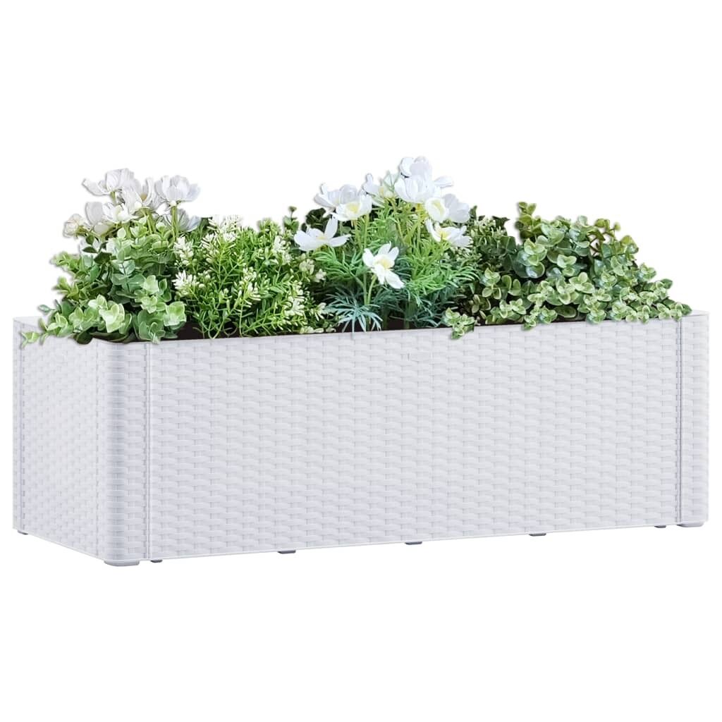 Garden Raised Bed with Self Watering System 100x43x33 cm Garden Raised Bed with Self Watering System 100x43x33 cm