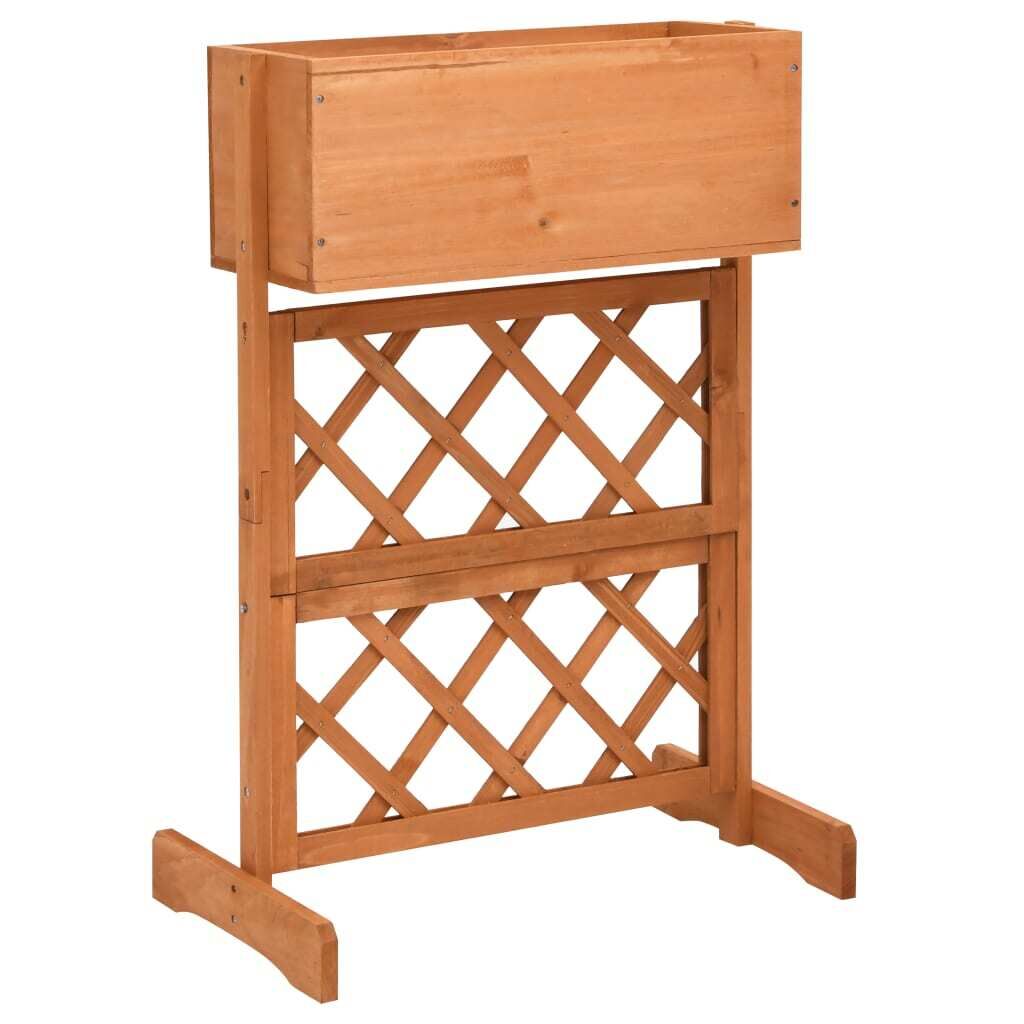 Garden Trellis Planter 45x30x74 cm Solid Firwood Garden Trellis Planter 45x30x74 cm Solid Firwood