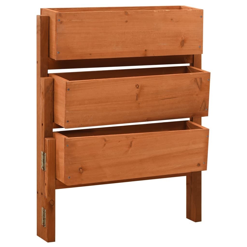 Garden Folding Planter 60x14x75 cm Solid Firwood Garden Folding Planter 60x14x75 cm Solid Firwood