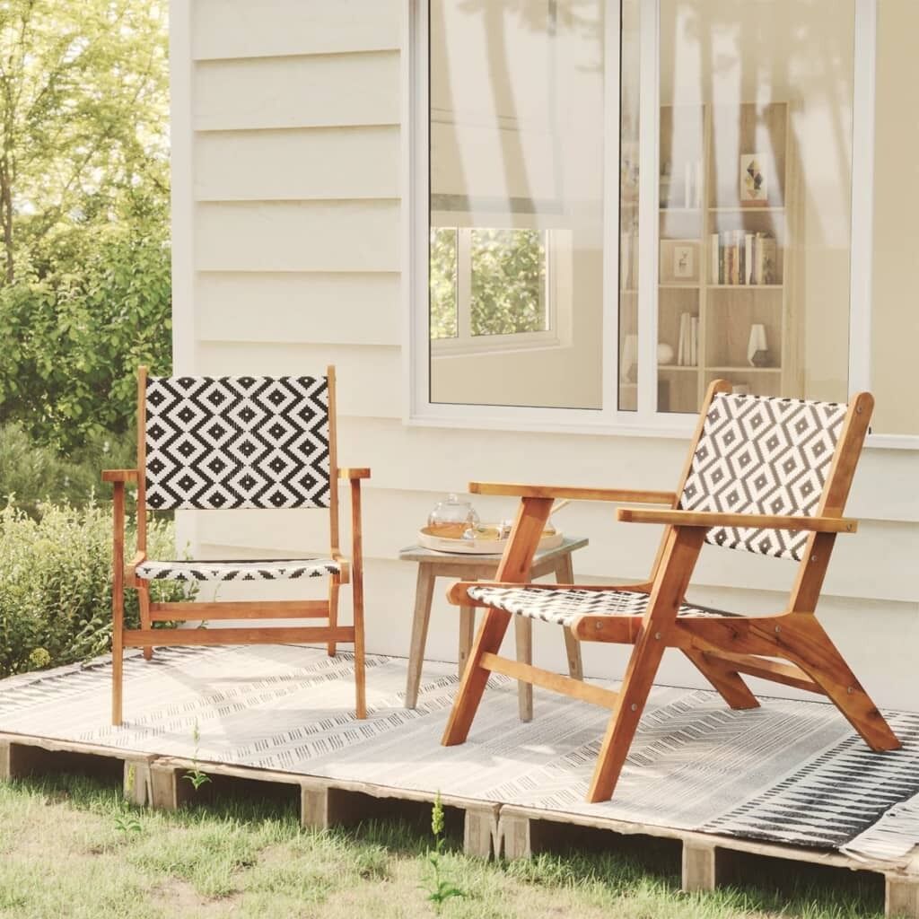 Garden Chairs Solid Acacia Wood Garden Chairs Solid Acacia Wood