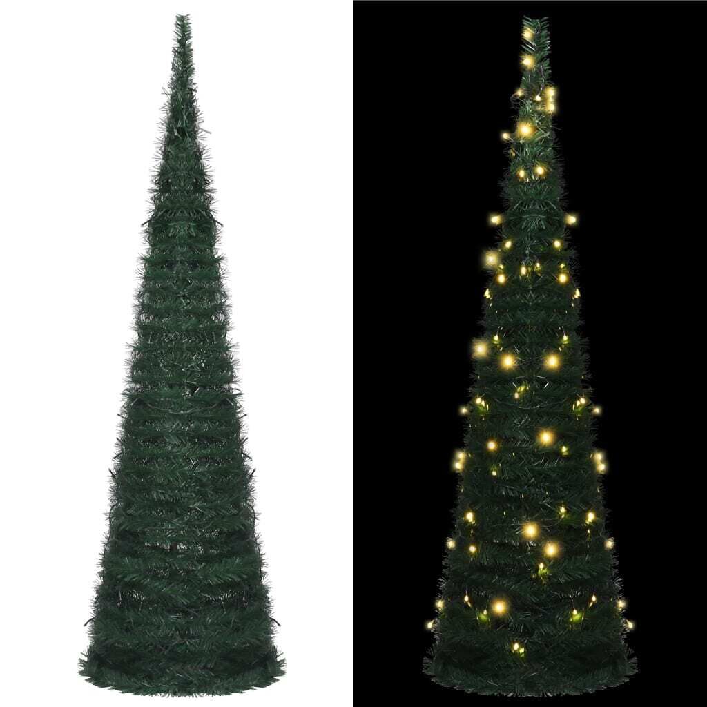 Pop-up String Artificial Christmas Tree with LED Green Pop-up String Artificial Christmas Tree with LED Green