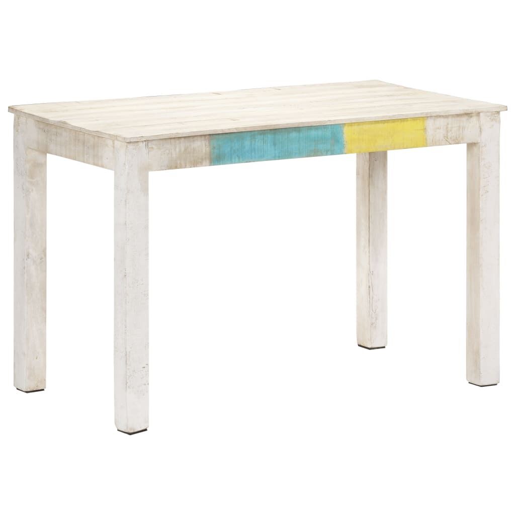 Dining Table White Solid Mango Wood Dining Table White Solid Mango Wood