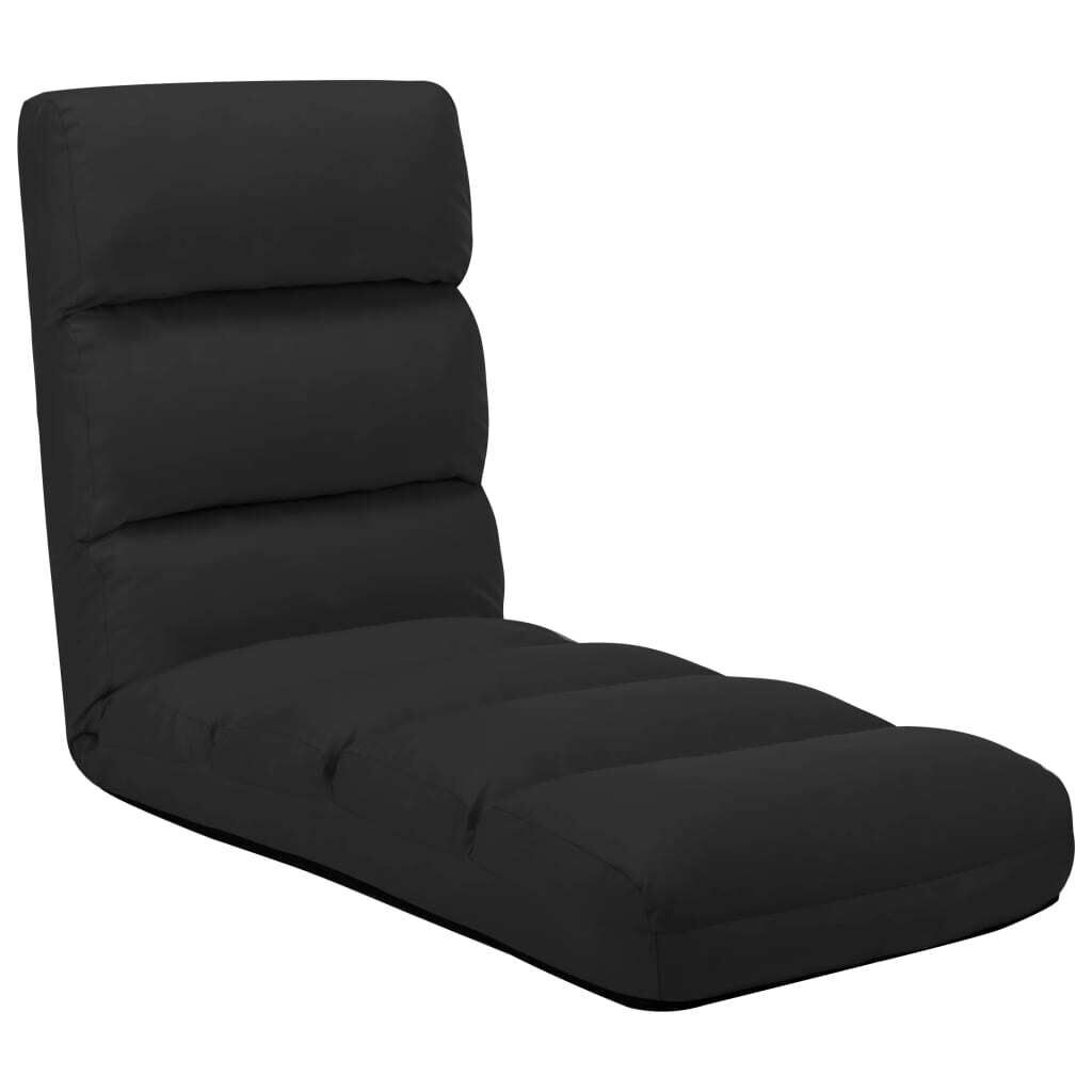 Folding Floor Chair Faux Leather Folding Floor Chair Faux Leather