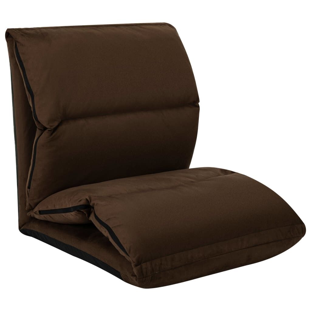 Folding Floor Chair Microfibre Folding Floor Chair Microfibre