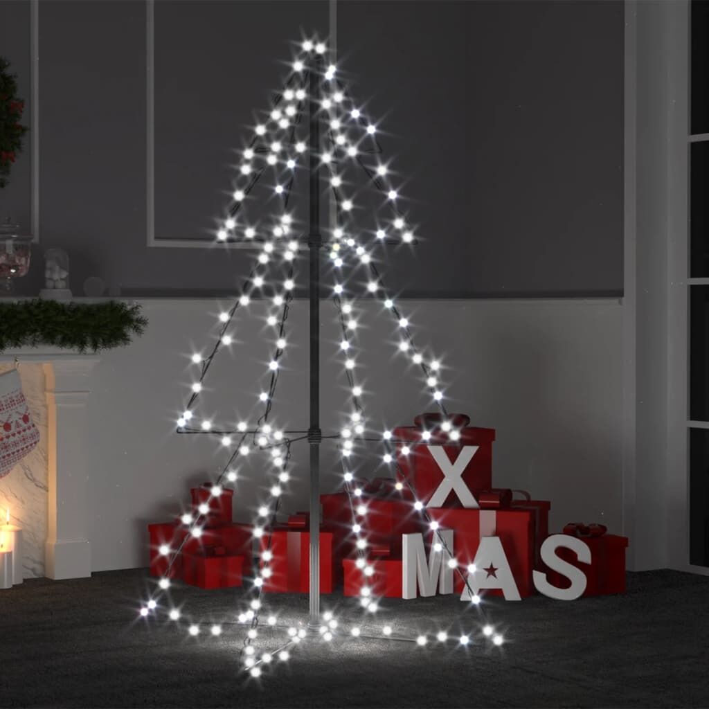 Christmas Cone Tree 160 LEDs Indoor and Outdoor Christmas Cone Tree 160 LEDs Indoor and Outdoor
