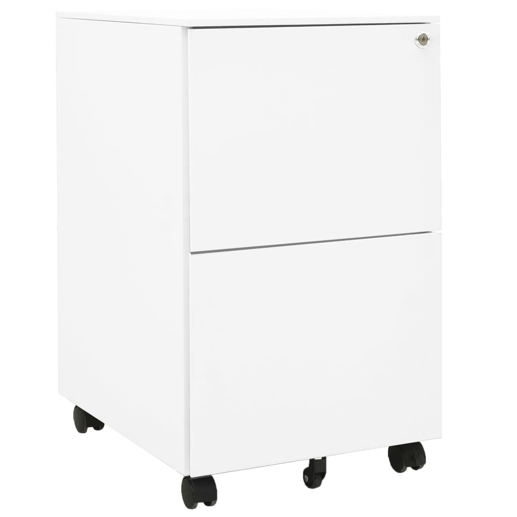Mobile File Cabinet 39x45x67 cm Steel Mobile File Cabinet 39x45x67 cm Steel