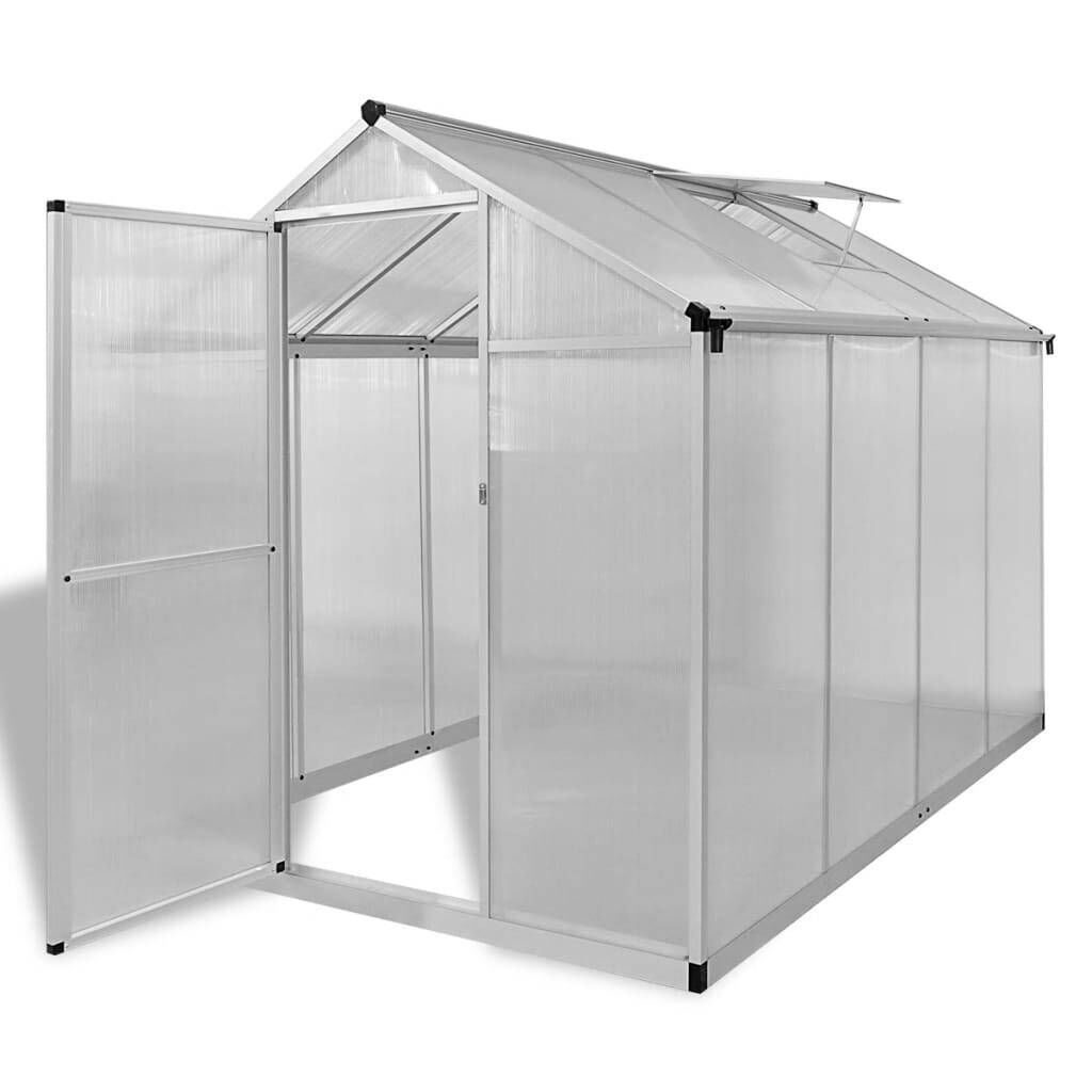 Reinforced Aluminium Greenhouse with Base Frame Reinforced Aluminium Greenhouse with Base Frame