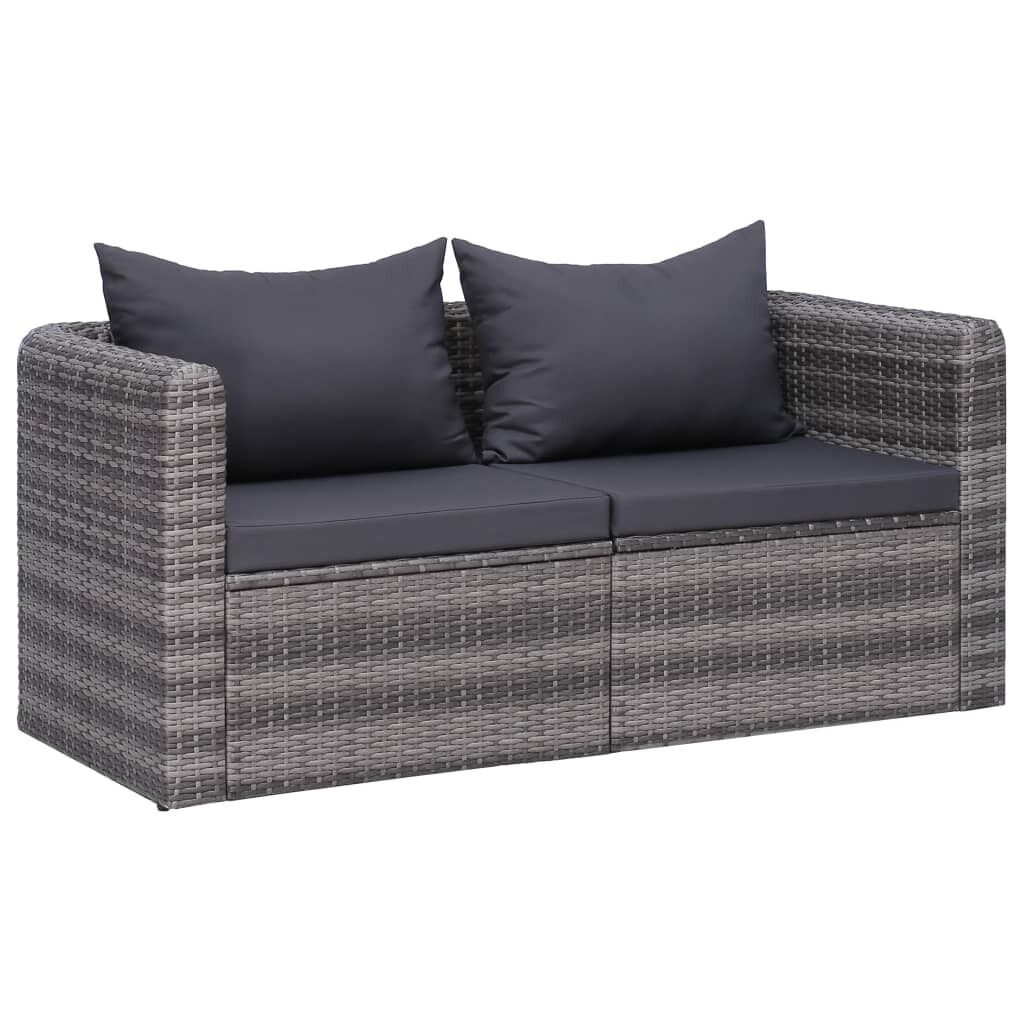 Garden Corner Sofas Grey Poly Rattan Garden Corner Sofas Grey Poly Rattan