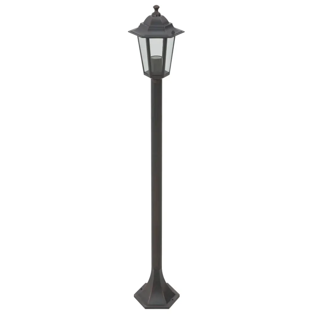 Garden Post Lights 6 pcs E27 110 cm Aluminium Garden Post Lights 6 pcs E27 110 cm Aluminium