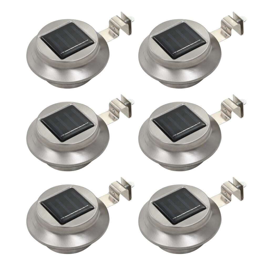 Outdoor Solar Lamps LED Round White Outdoor Solar Lamps LED Round White