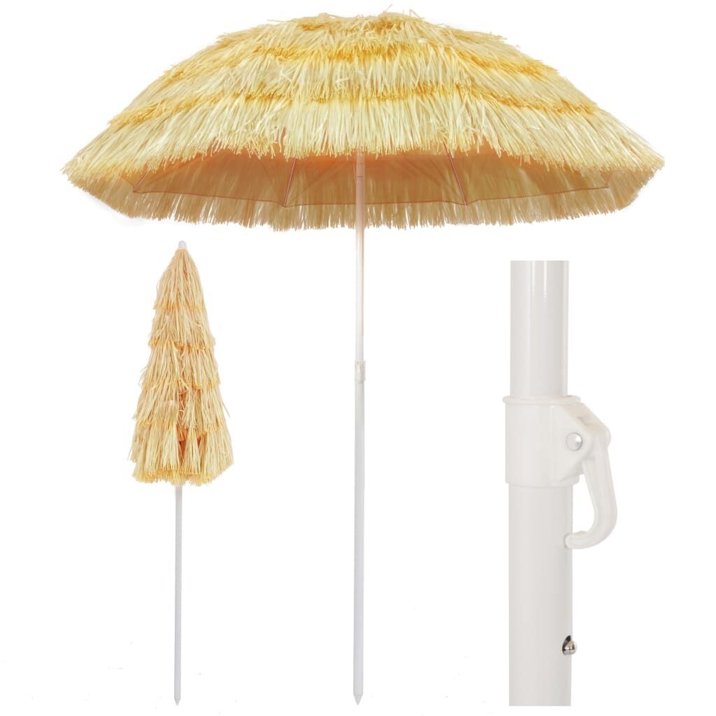 Beach Umbrella Natural Hawaii Style Beach Umbrella Natural Hawaii Style