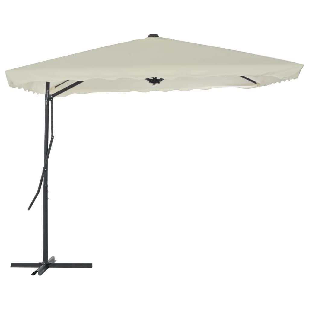 Outdoor Parasol with Steel Pole 250x250 cm Outdoor Parasol with Steel Pole 250x250 cm