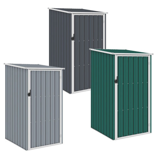 Garden Shed 87x98x159 cm Galvanised Steel Garden Shed 87x98x159 cm Galvanised Steel