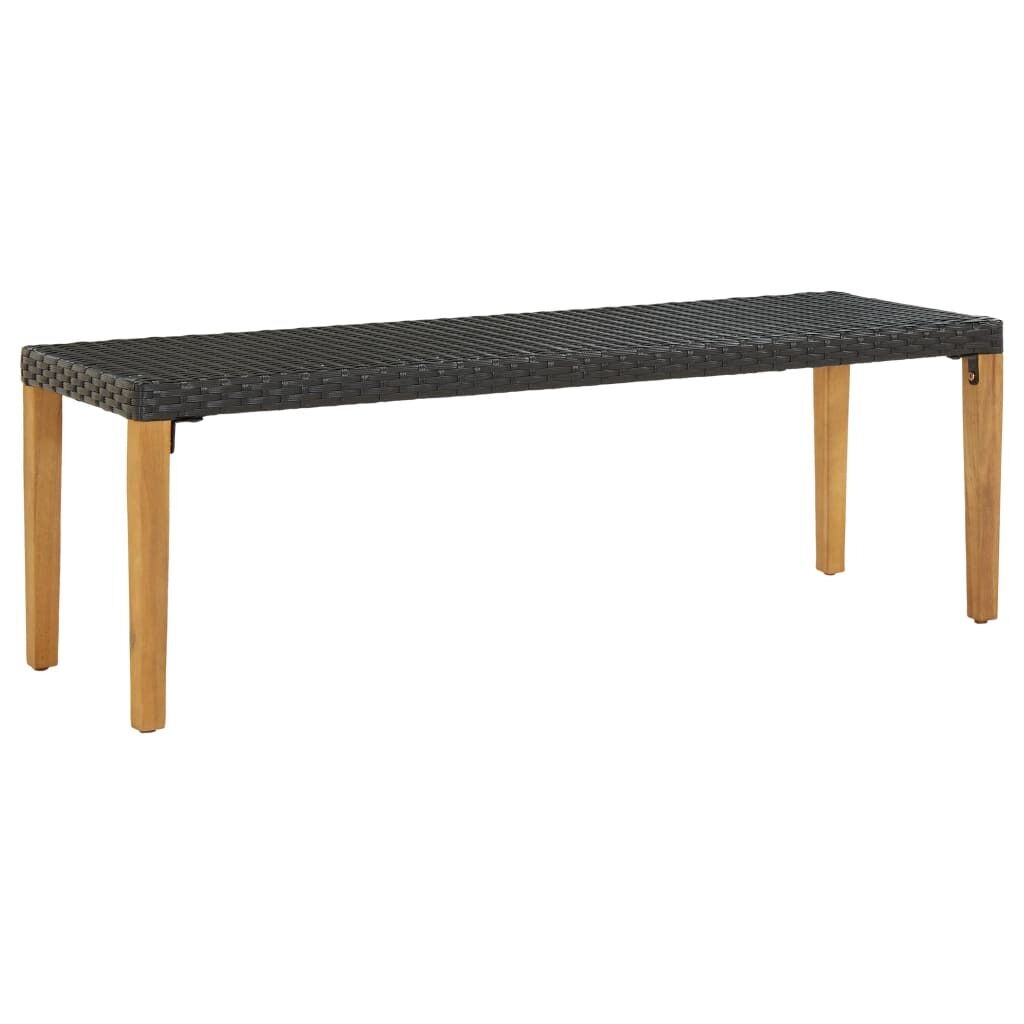 Garden Bench 80 cm Poly Rattan Garden Bench 80 cm Poly Rattan