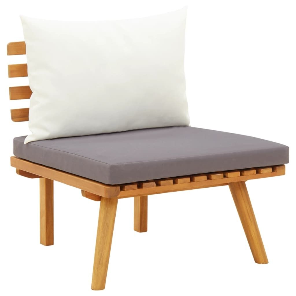 Garden Chair with Cushions Solid Acacia Wood Garden Chair with Cushions Solid Acacia Wood