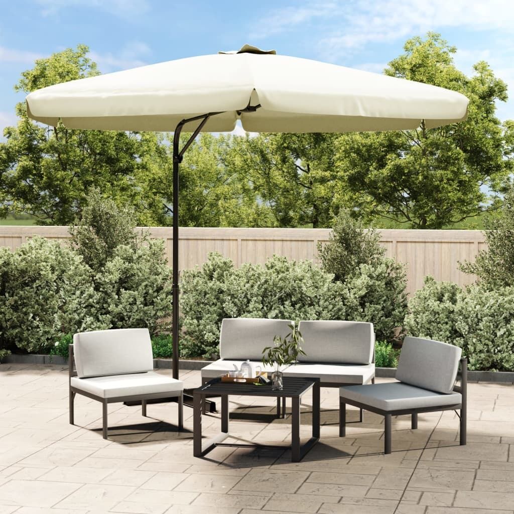 Outdoor Parasol with Steel Pole 300 cm Outdoor Parasol with Steel Pole 300 cm
