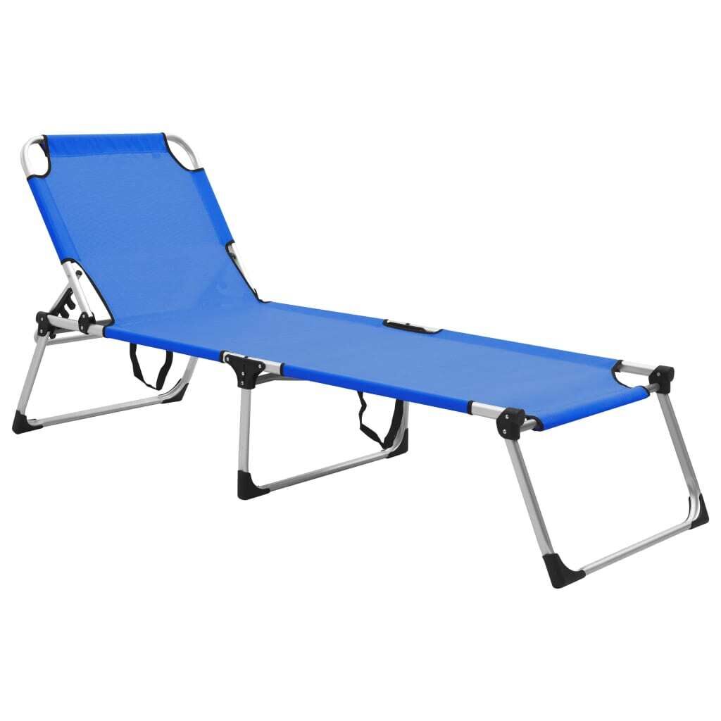 Extra High Folding Senior Sunbed Aluminium Extra High Folding Senior Sunbed Aluminium