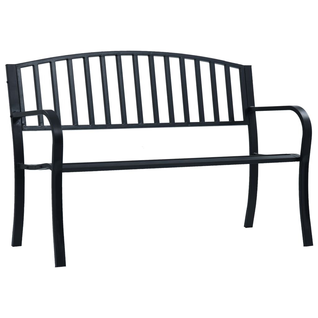 Garden Bench 125 cm Steel Garden Bench 125 cm Steel