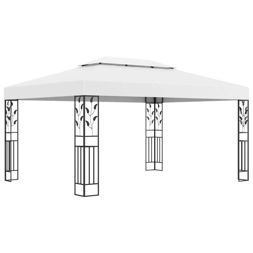 Gazebo with Double Roof 3x4 m Gazebo with Double Roof 3x4 m