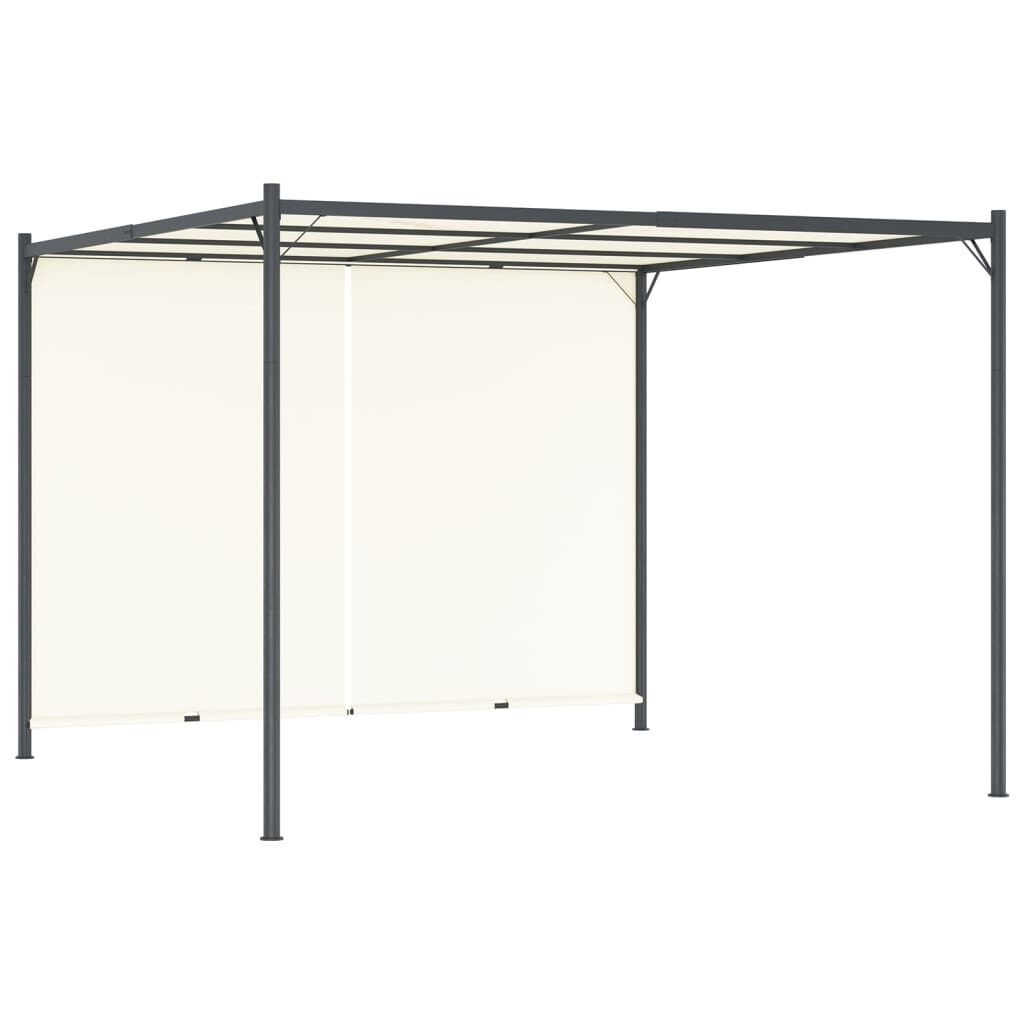 Pergola with Adjustable Roof 3x3 m Steel Pergola with Adjustable Roof 3x3 m Steel