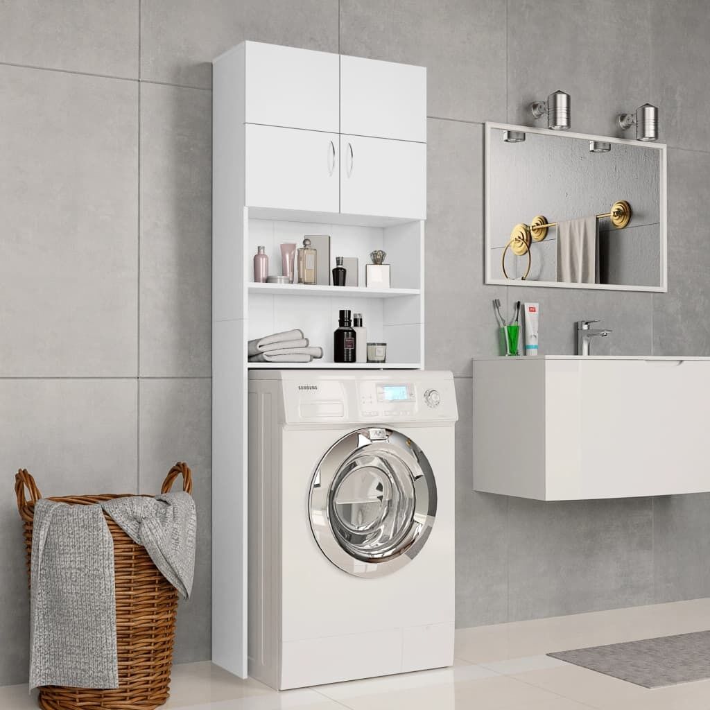 Washing Machine Cabinet 64x25.5x190 cm Engineered Wood Washing Machine Cabinet 64x25.5x190 cm Engineered Wood