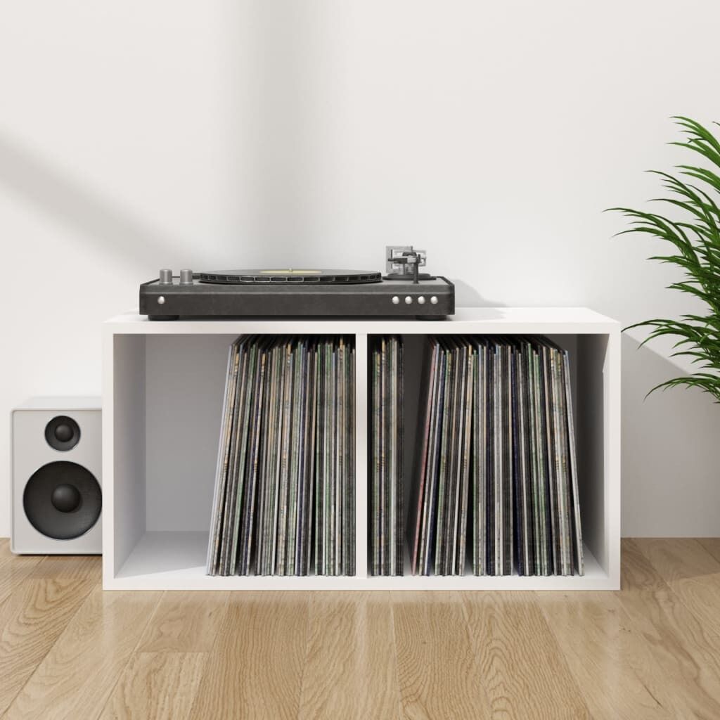 Vinyl Storage Box 71x34x36 cm Engineered Wood Vinyl Storage Box 71x34x36 cm Engineered Wood