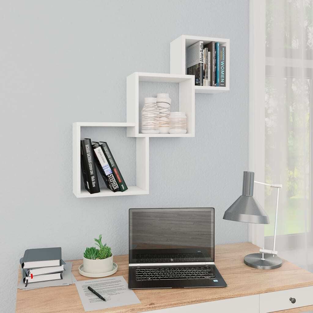 Cube Wall Shelves 68x15x68 cm Engineered Wood Cube Wall Shelves 68x15x68 cm Engineered Wood