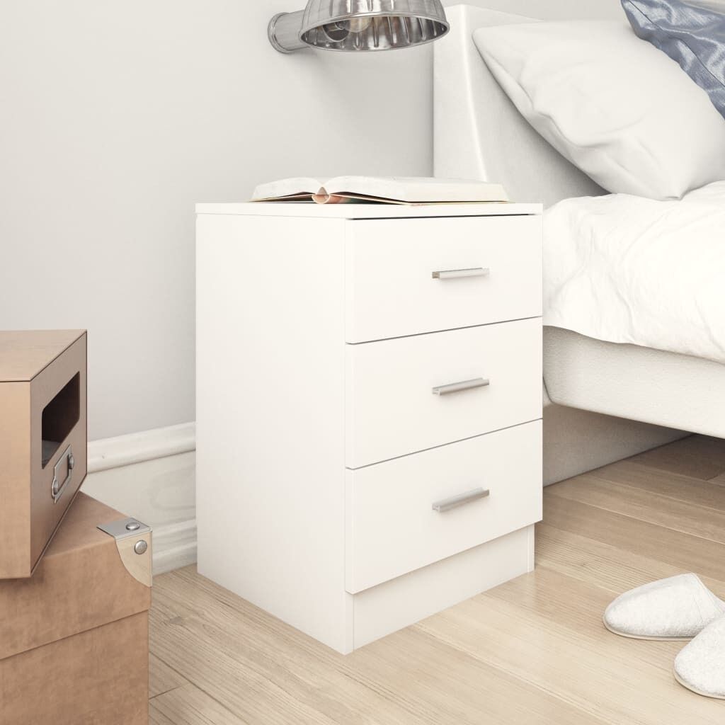 Sleaford Bedside Cabinet 38x35x56 cm Engineered Wood Sleaford Bedside Cabinet 38x35x56 cm Engineered Wood