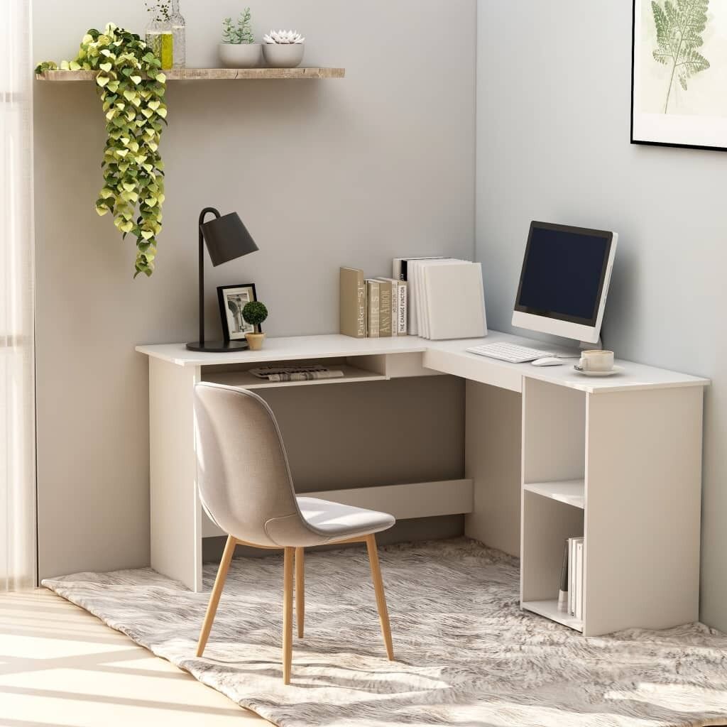 L-Shaped Corner Desk 120x140x75 cm Engineered Wood L-Shaped Corner Desk 120x140x75 cm Engineered Wood