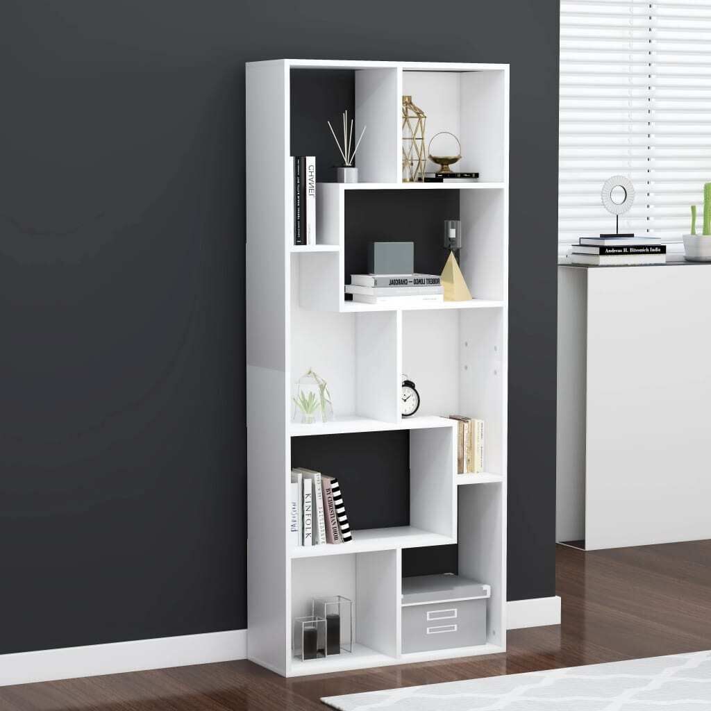 Book Cabinet 67x24x161 cm Engineered Wood Book Cabinet 67x24x161 cm Engineered Wood