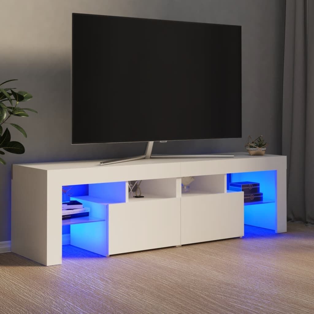 Brooklyn TV Cabinet with LED Lights 140x36.5x40 cm Brooklyn TV Cabinet with LED Lights 140x36.5x40 cm