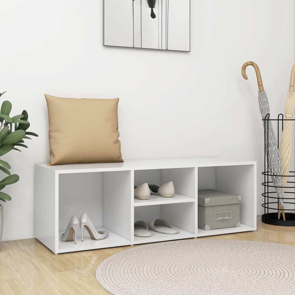 Shoe Storage Bench 105x35x35 cm Engineered Wood Shoe Storage Bench 105x35x35 cm Engineered Wood