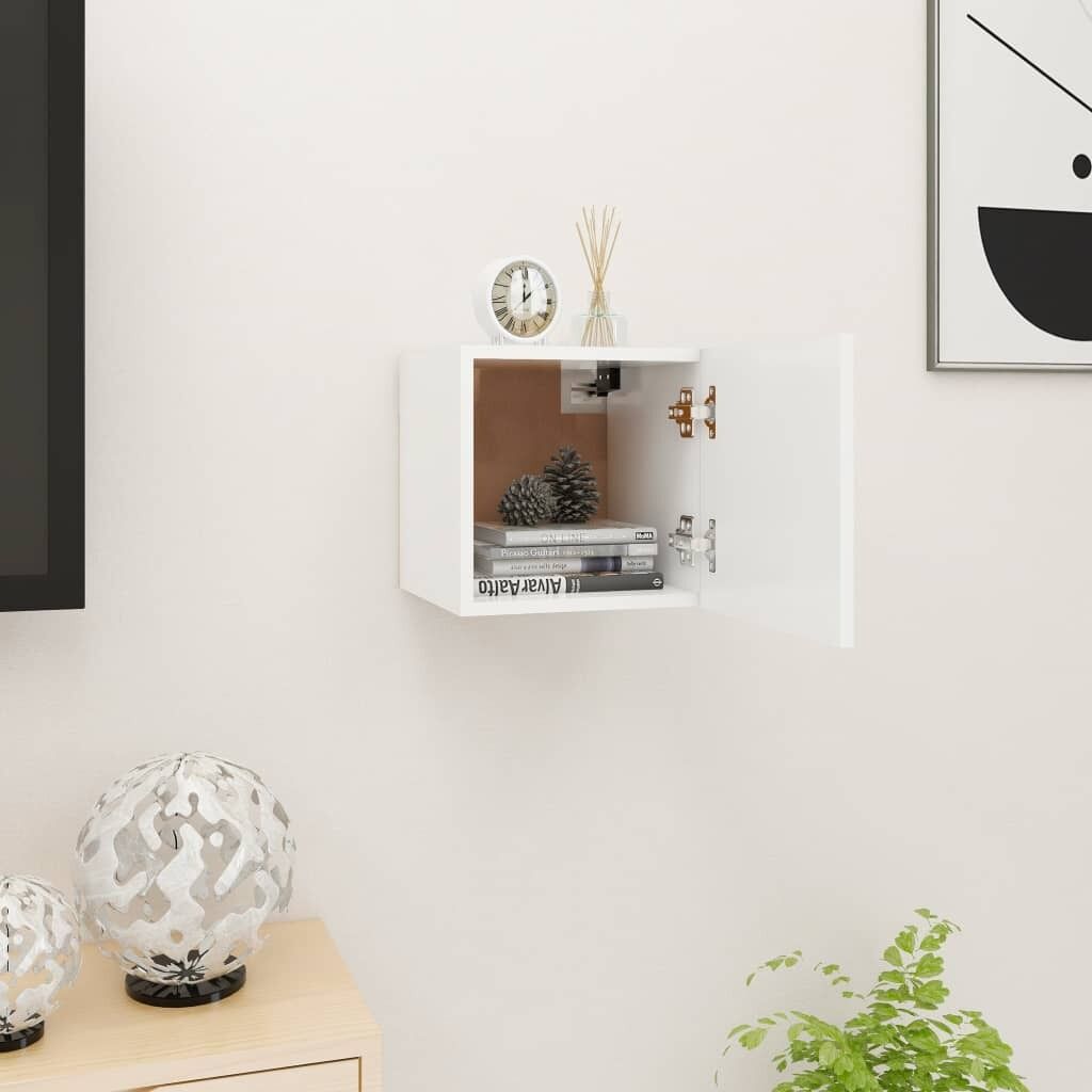 Warrenton Wall Mounted TV Cabinet 30.5x30x30 cm Warrenton Wall Mounted TV Cabinet 30.5x30x30 cm
