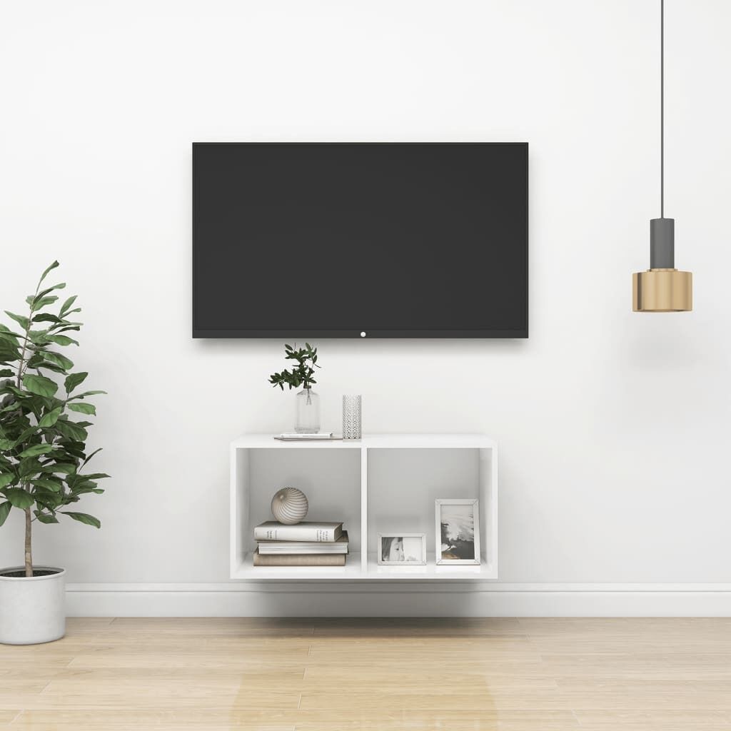 Burleson Wall-mounted TV Cabinet Engineered Wood Burleson Wall-mounted TV Cabinet Engineered Wood