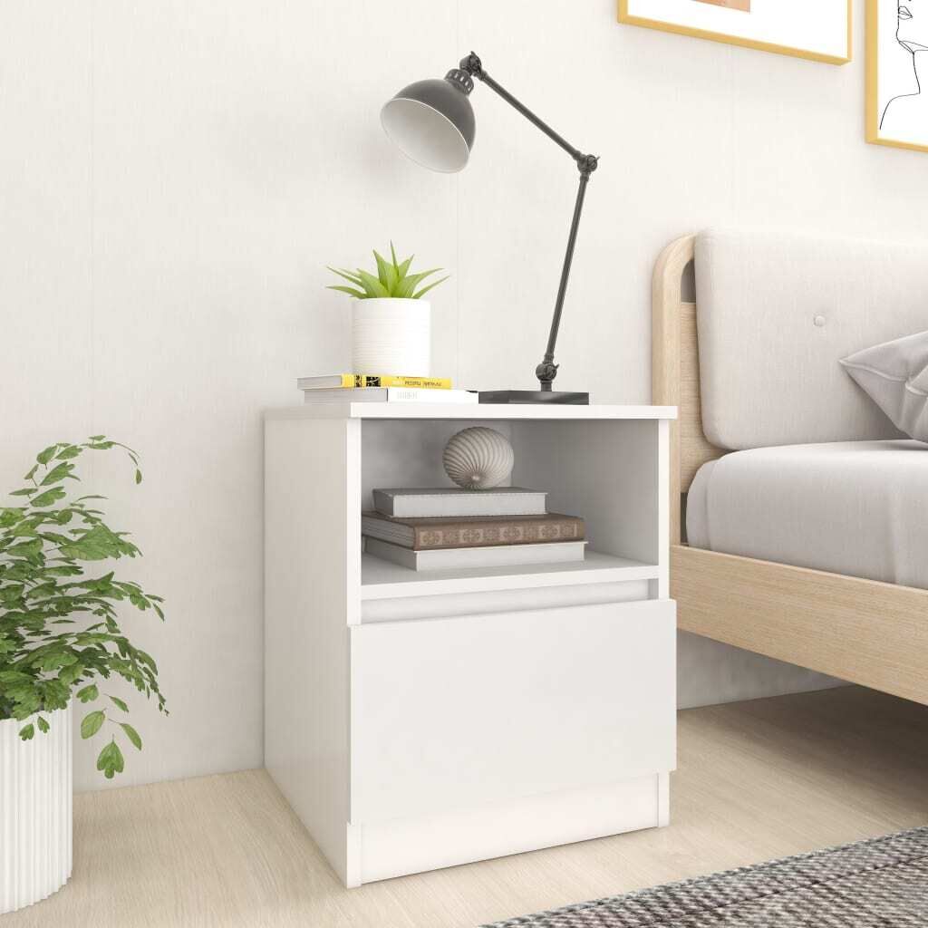 Tidworth Bed Cabinet 40x40x50 cm Engineered Wood Tidworth Bed Cabinet 40x40x50 cm Engineered Wood