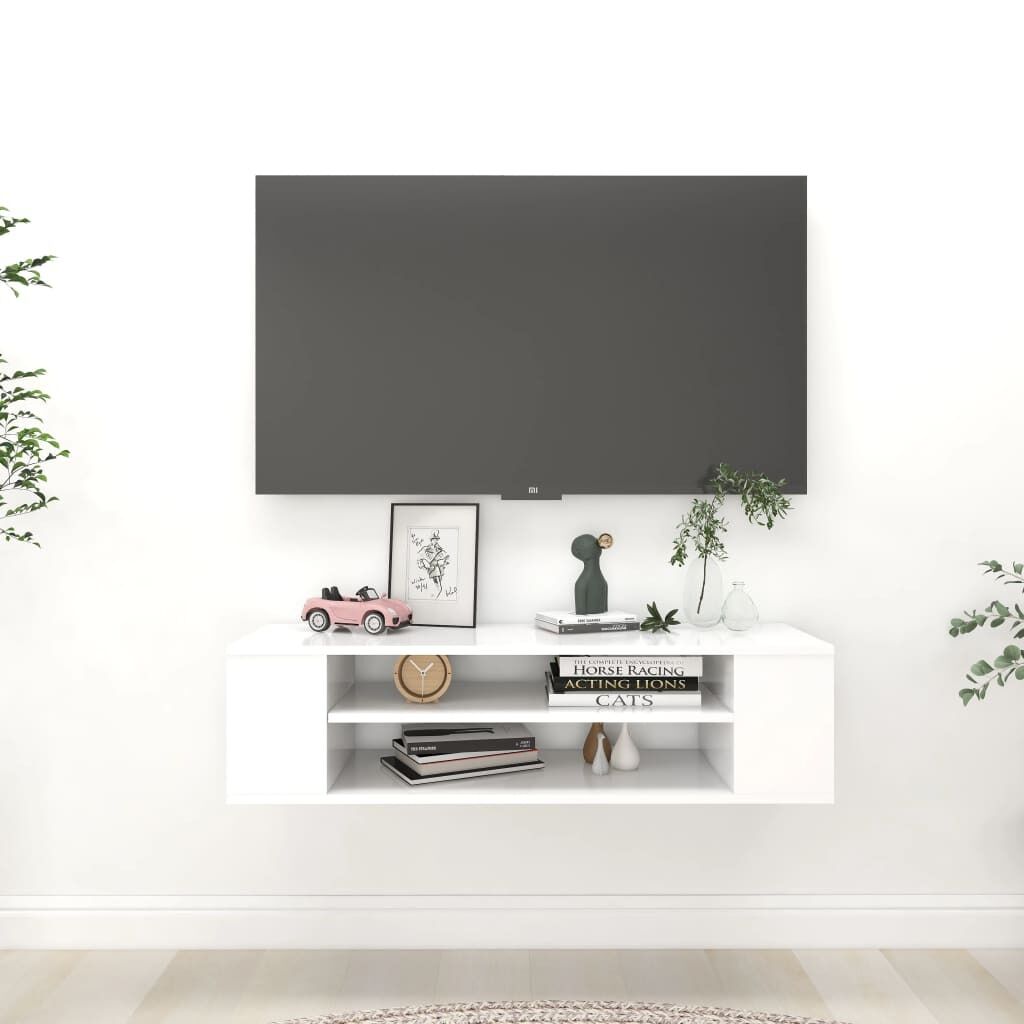 Neches Hanging TV Cabinet 100x30x26.5 cm Engineered Wood Neches Hanging TV Cabinet 100x30x26.5 cm Engineered Wood