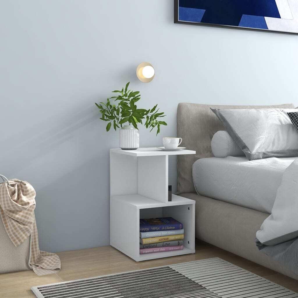 Bristol Bedside Cabinet 35x35x55 cm Engineered Wood Bristol Bedside Cabinet 35x35x55 cm Engineered Wood