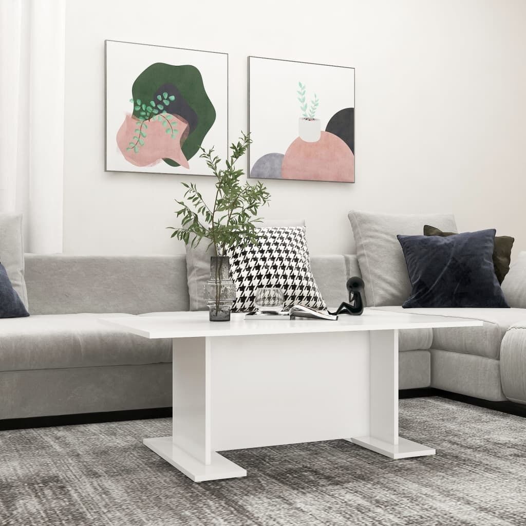 Coffee Table 103.5x60x40 cm Engineered Wood Coffee Table 103.5x60x40 cm Engineered Wood